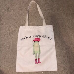 Taylor Swift Cowboy Like Me Frog Tote